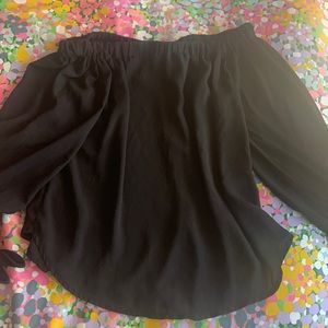 Size small, off the shoulder
